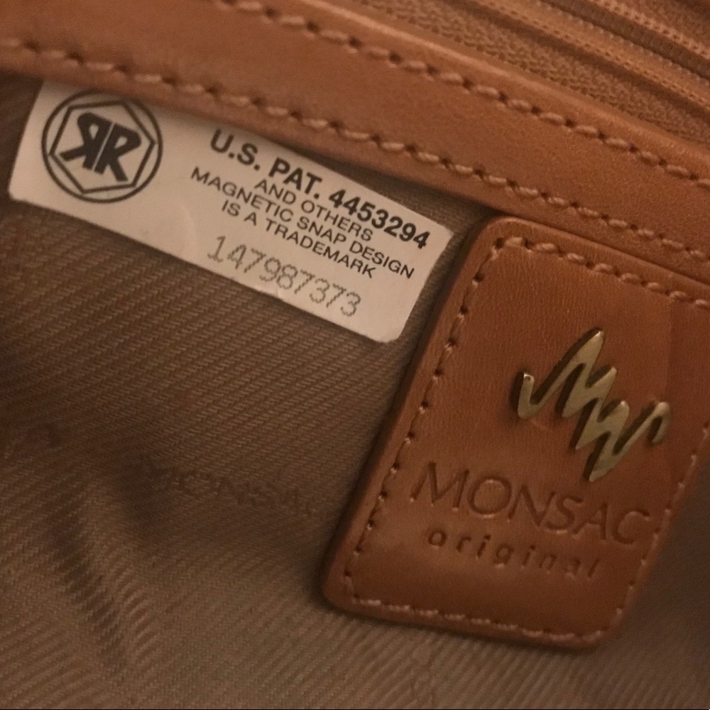 Monsac Original Crocodile Handbag - Picture 3 of 4